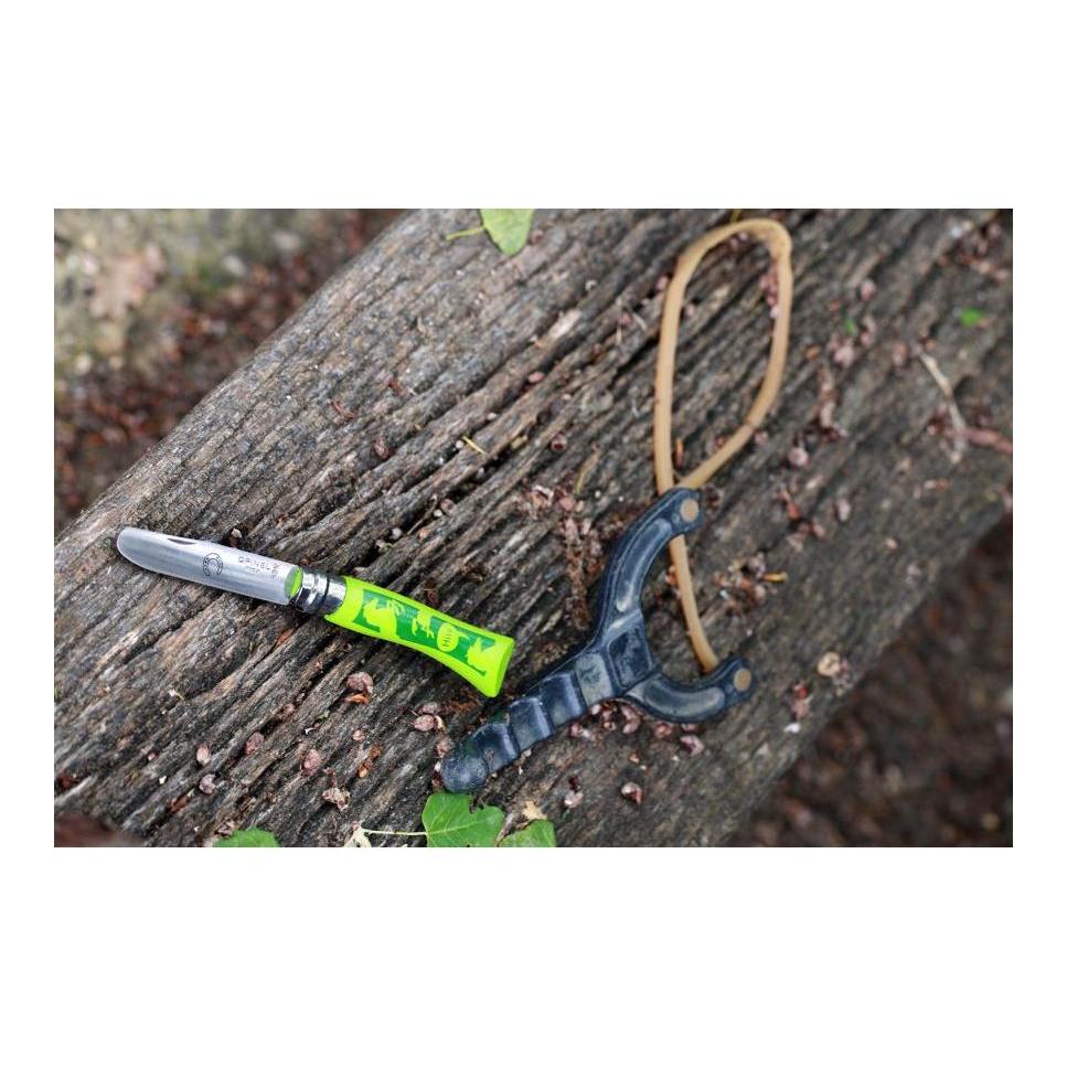 Kindermesser Animopinel - Grün Pferd