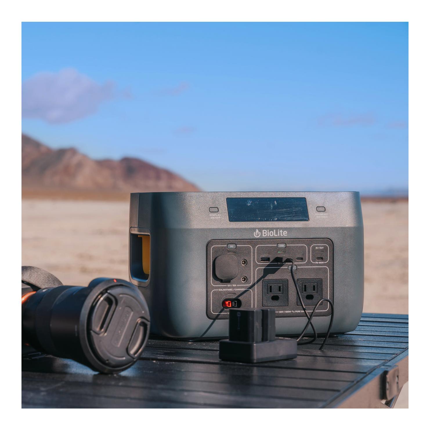BioLite BaseCharge 600 mobile Power Station