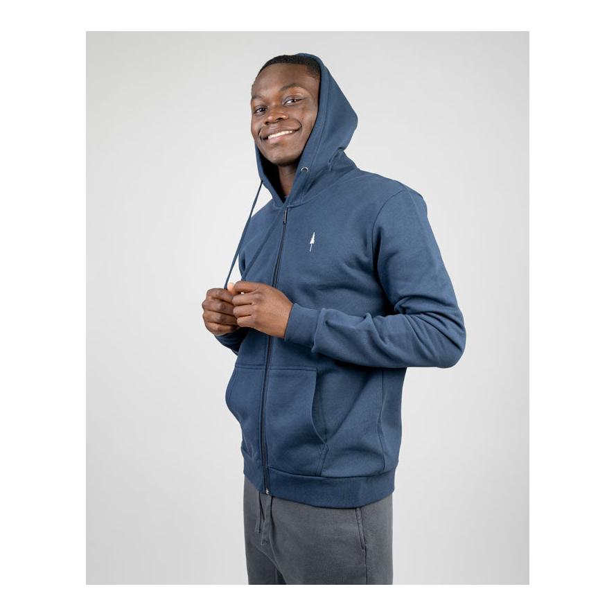 NIKIN TreeHoodie Zip - Navy