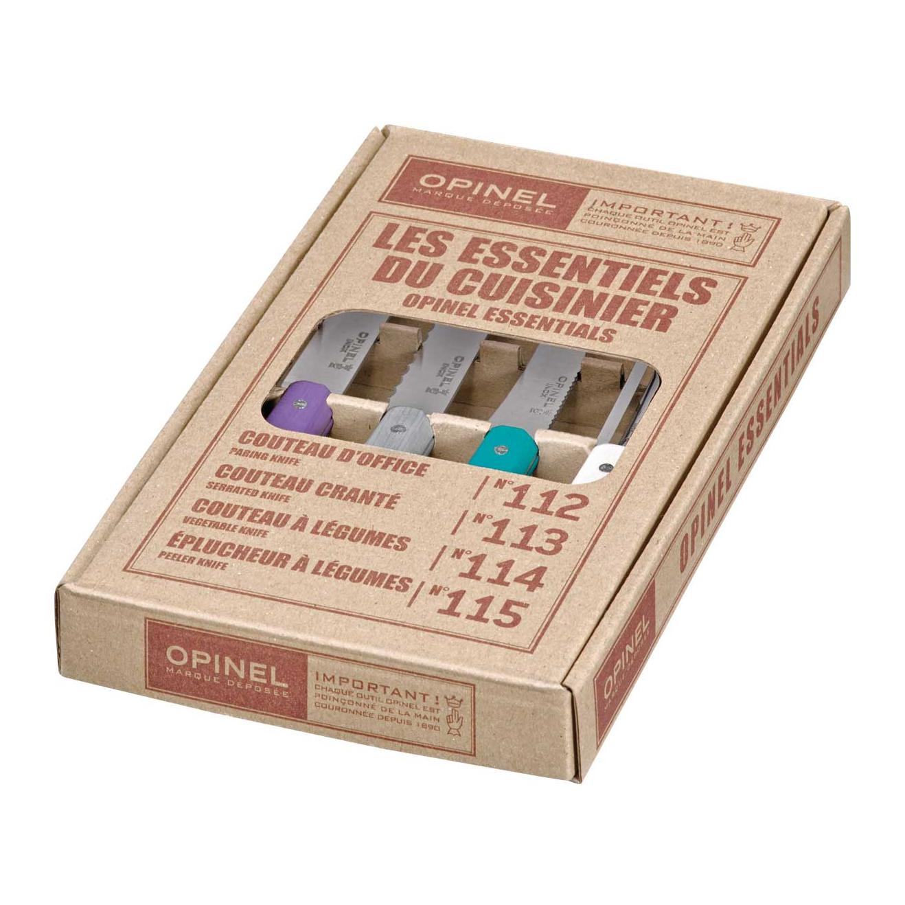 Küchenmesser-Set Essentials - farbig