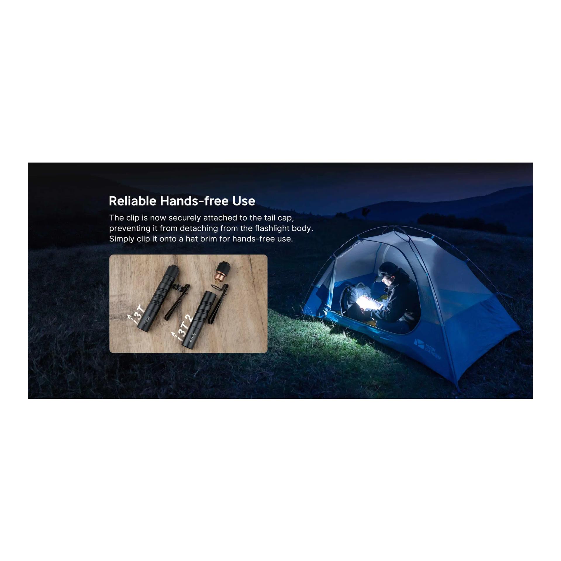 Olight I3T 2 EOS - Lampe de poche EDC