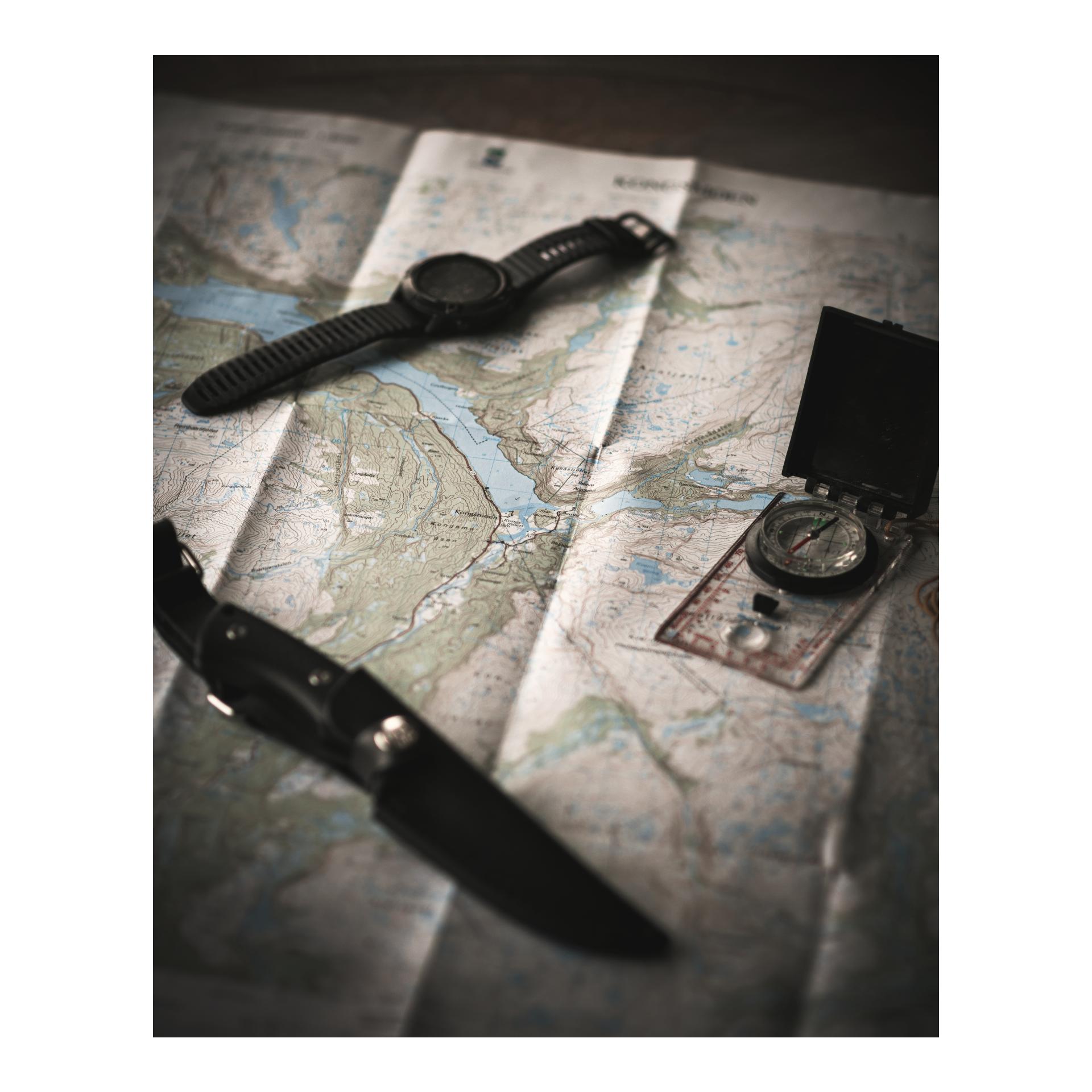 Øyo FALTEKIND - Jagd/Outdoormesser mit Lederscheide (Full Tang)