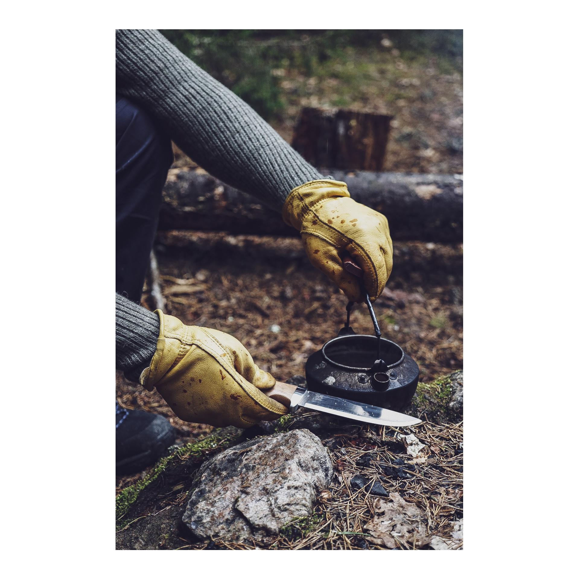 Øyo RONDANE - Jagd/Outdoormesser mit Lederscheide