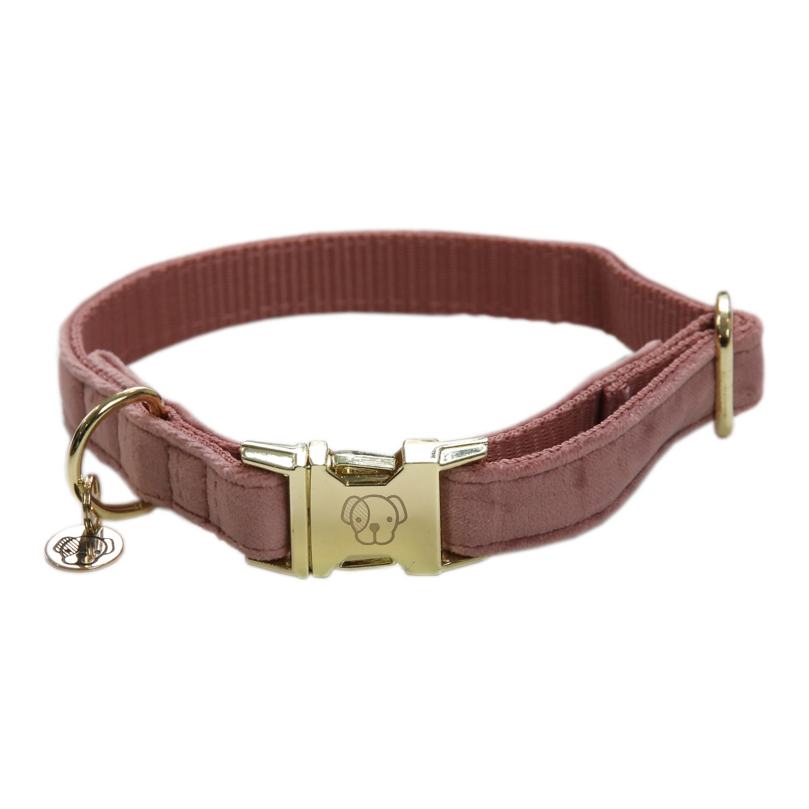 Kentucky Dogwear Hundehalsband velvet - old rose