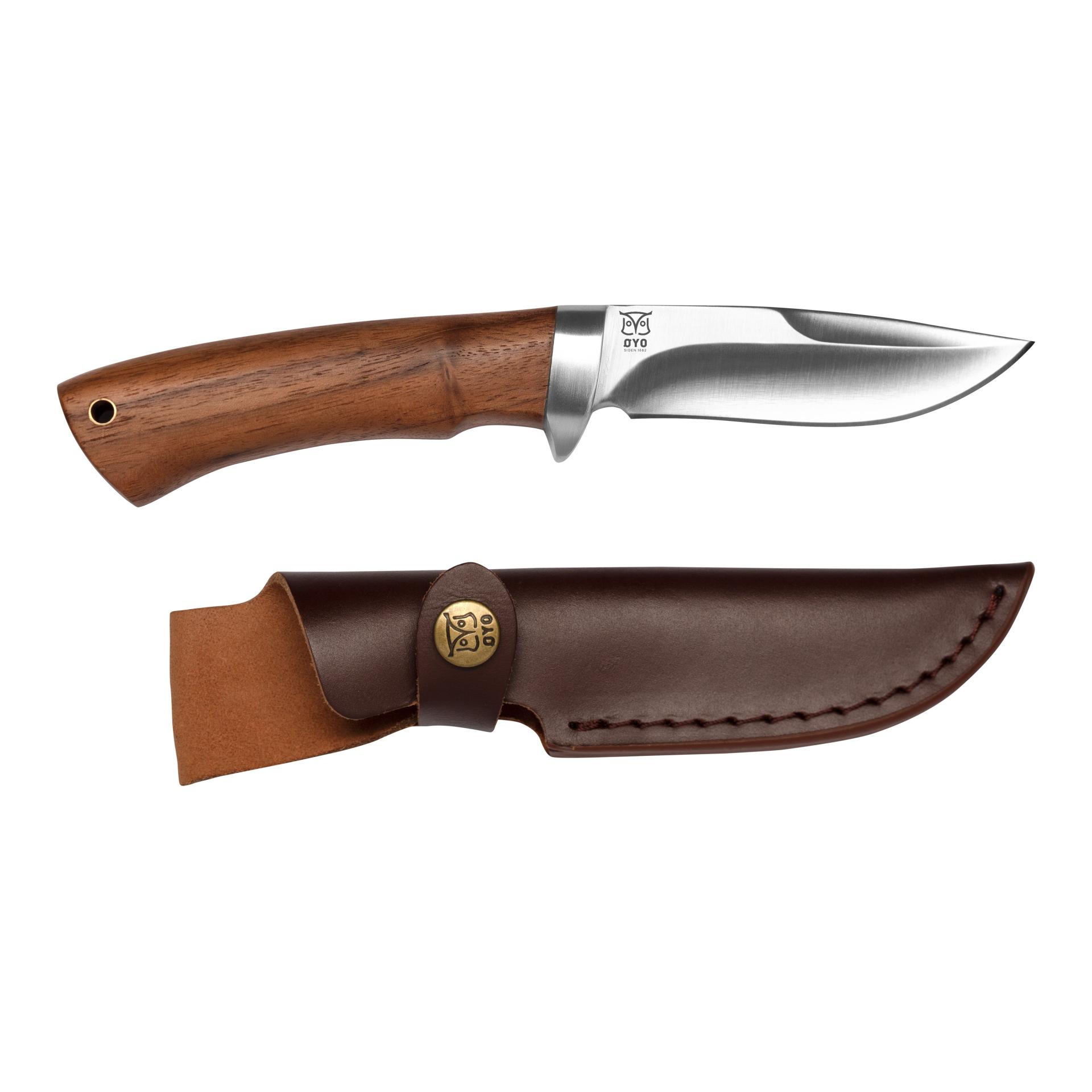 Øyo HALLINGSKARVET - Jagd/Outdoormesser mit Lederscheide