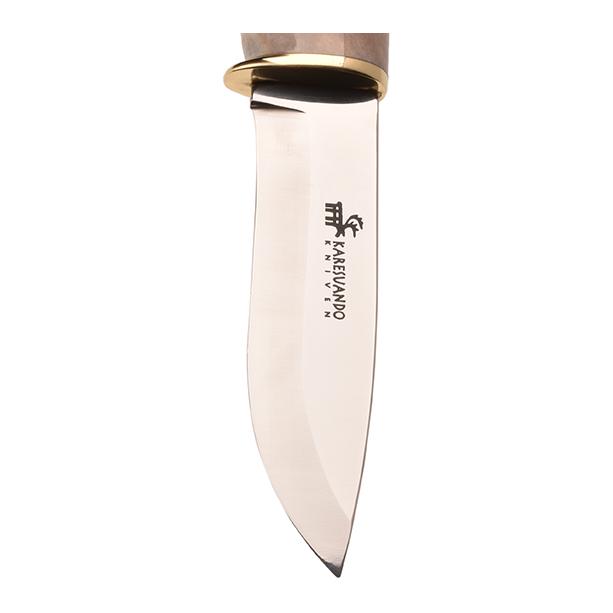 Karesuando Galten - Doppelmesserset - Jagdmesser und Aufbrechmesser mit Lederscheide