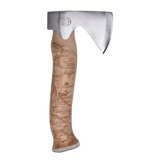 Karesuando Unna Aksu - Natur - Jagdaxt mit Lederscheide