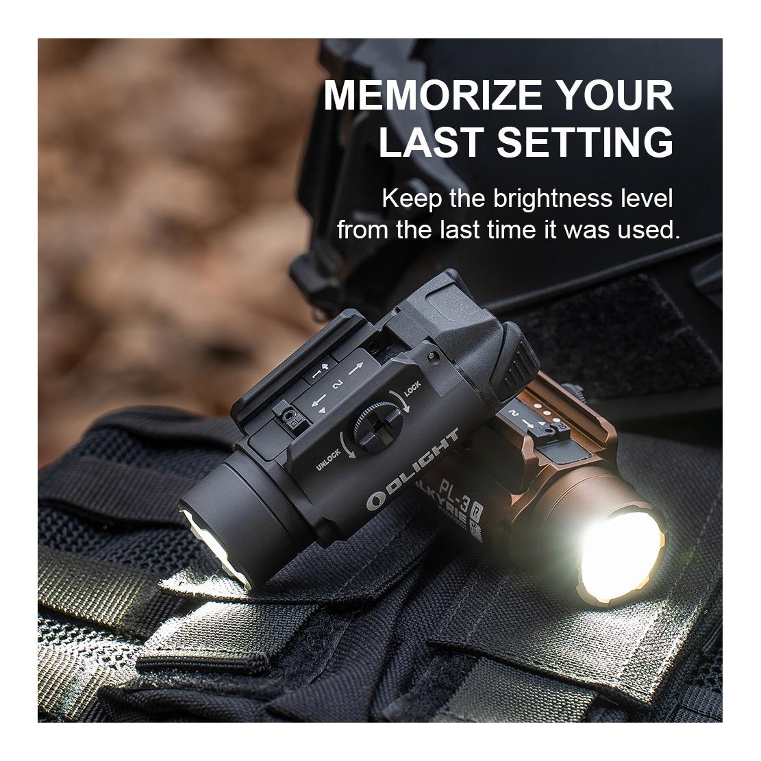 Olight LED pour arme PL-3R Valkyrie