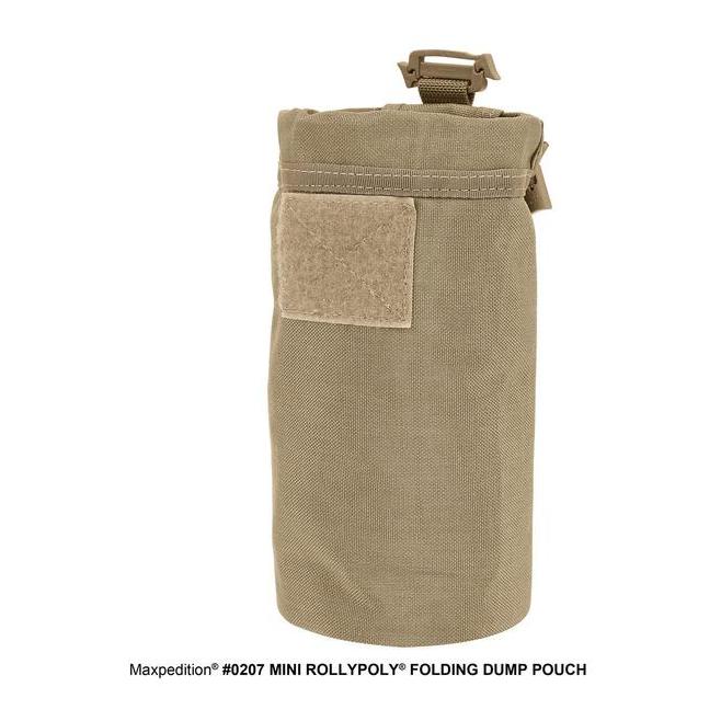 Mini-Rollypoly Falttasche - Wolfgrau