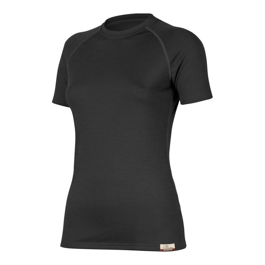 Lasting T-shirt mérinos pour femmes ALEA, 160gr - noir