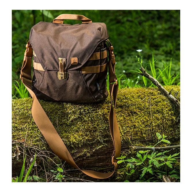 Helikon Bushcraft Haversack Umhängetasche - Erdbraun / Lehm