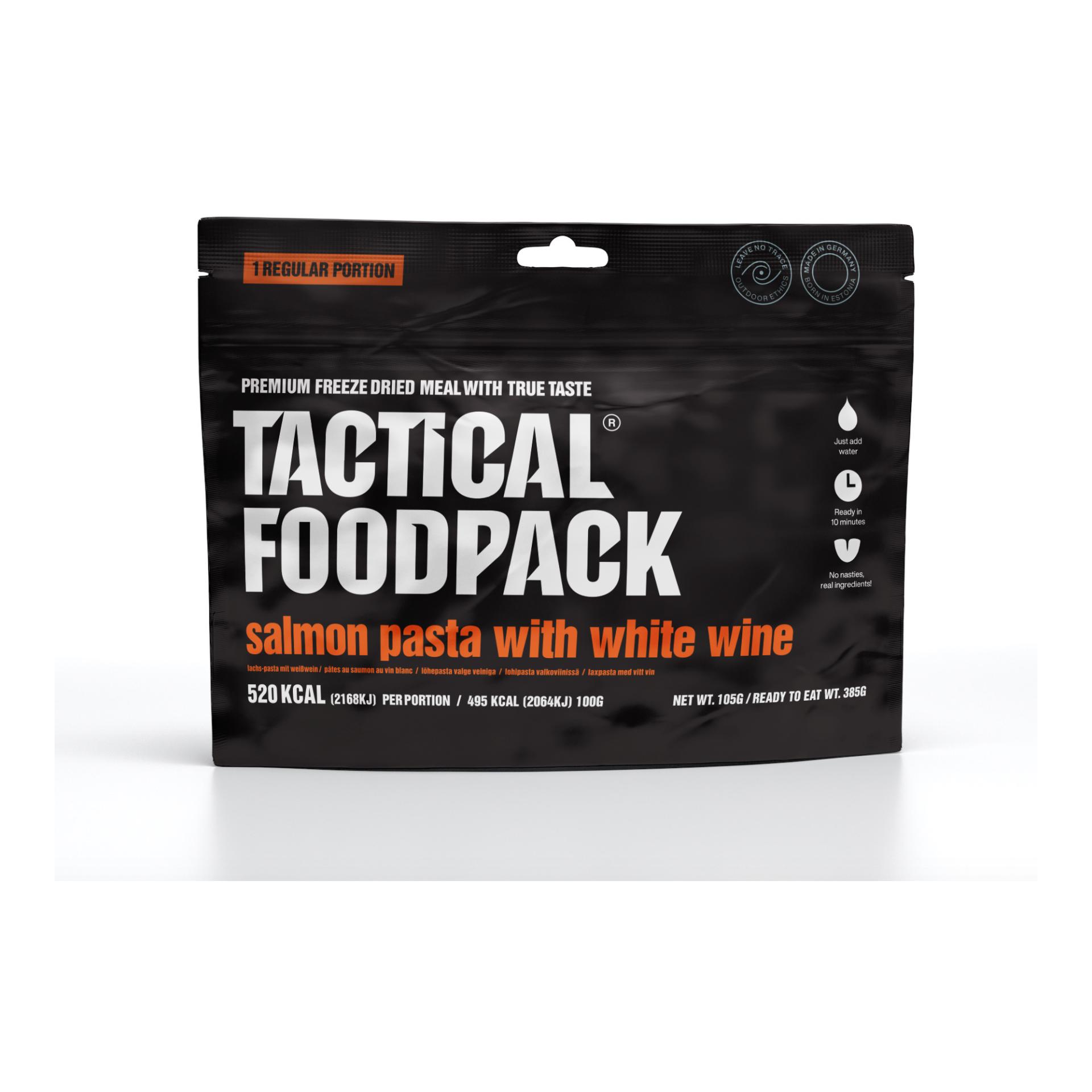 Tactical Foodpack Salmon Pasta with White Wine