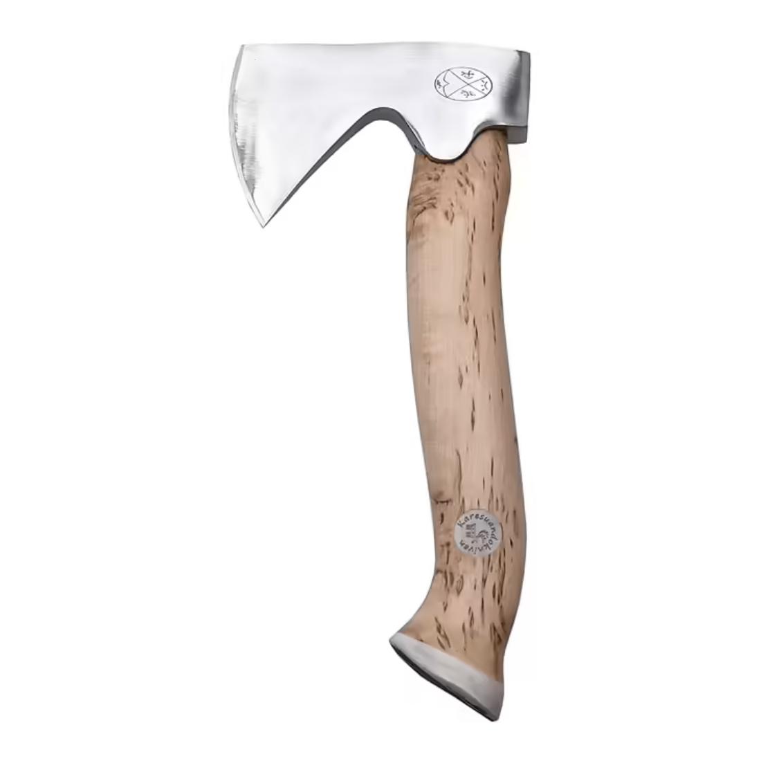 Karesuando Stuorra Aksu - Jagdaxt mit Lederscheide