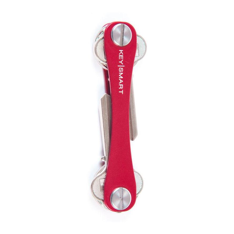 KeySmart Kompakter Schlüsselhalter für 8 Schlüssel, Aluminium - Schwarz