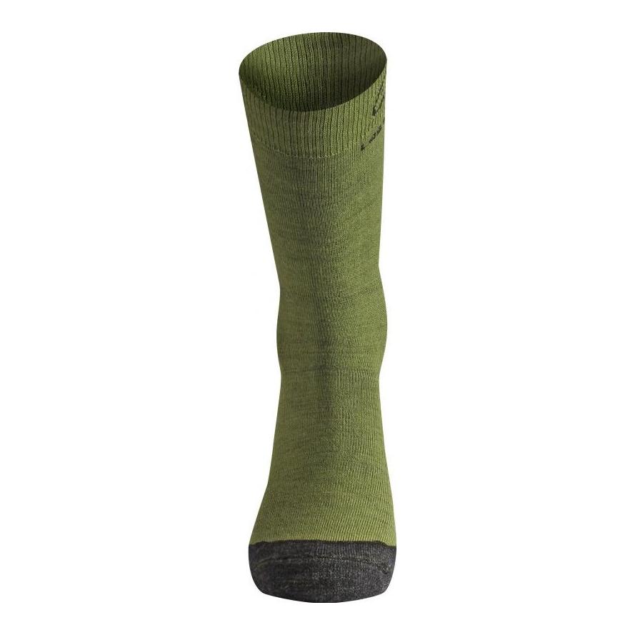 Lasting Trekkingsocken WHI Merinowolle Unisex - grün/grau