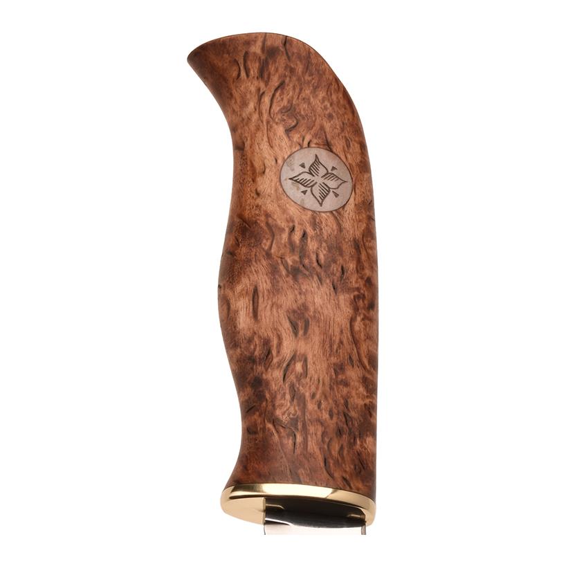 Karesuando Uraka Survival - Jagdmesser mit Feuerstahl und Lederscheide