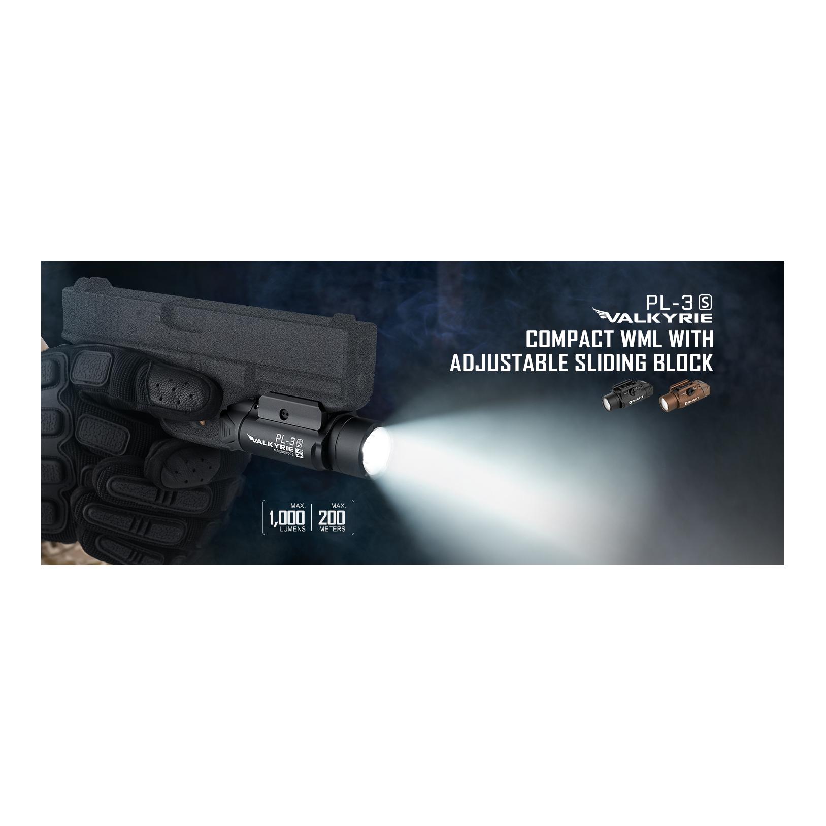 Olight PL-3S Valkyrie Waffen-Lampe