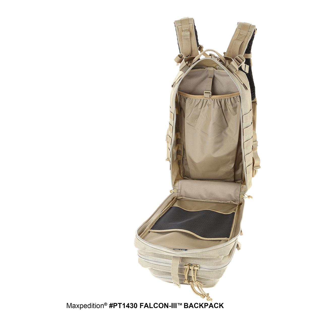 Sac à dos Maxpedition Falcon-III - gris loup