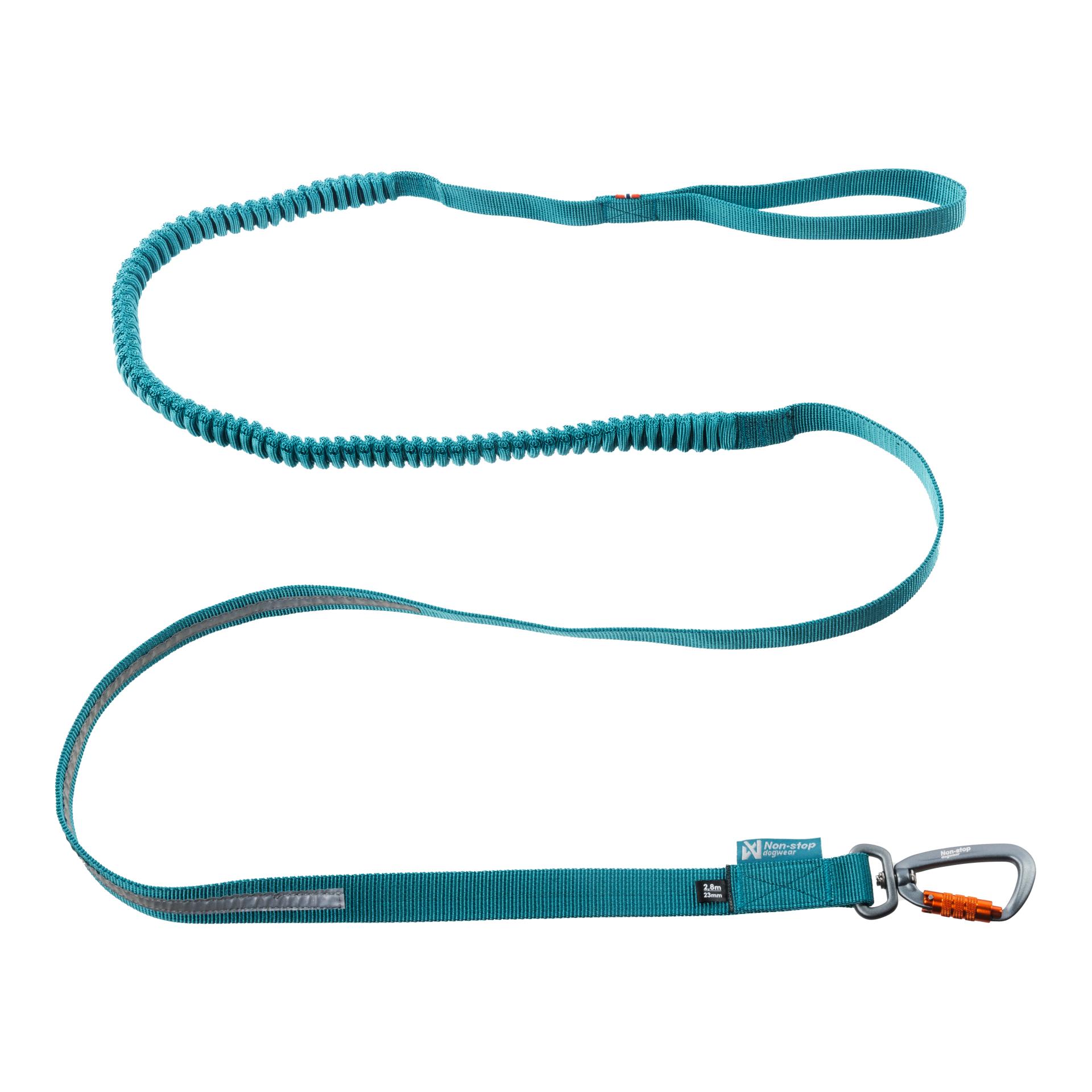 Non-stop Dogwear Hundeleine Touring Bungee Leash, 23mm