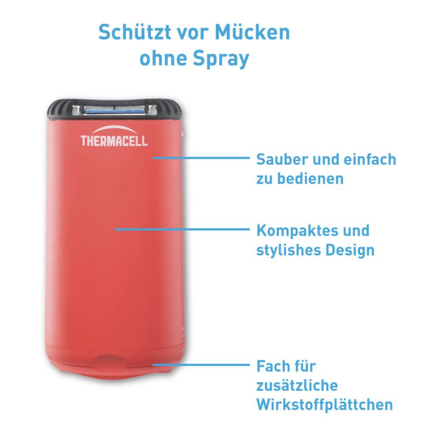 Thermacell Set: Protect HALOmini Rouge + recharges 120hr