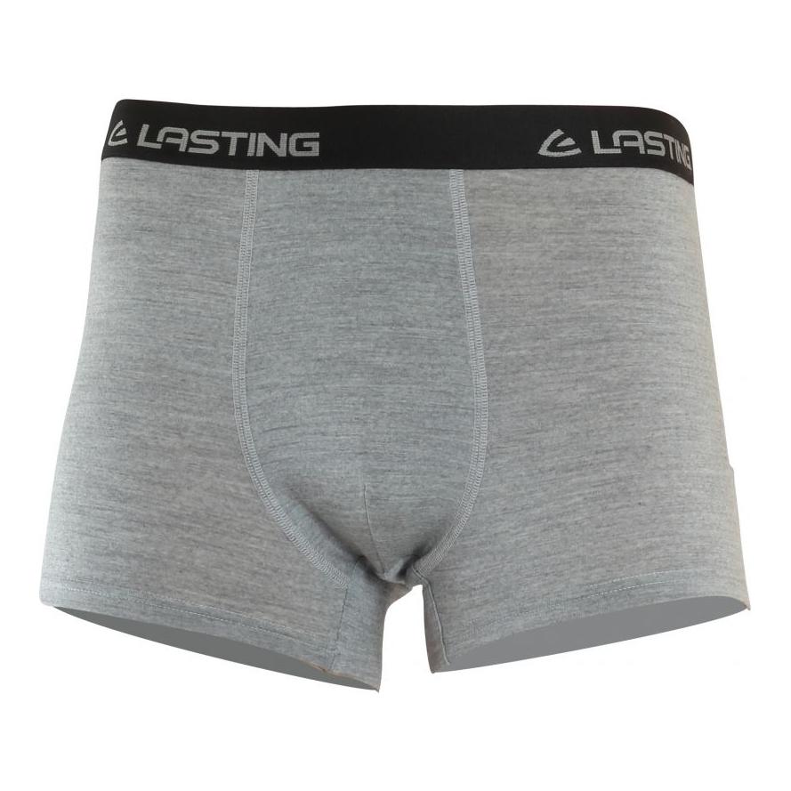 Lasting Short boxer en laine mérinos NORO, 160gr - gris