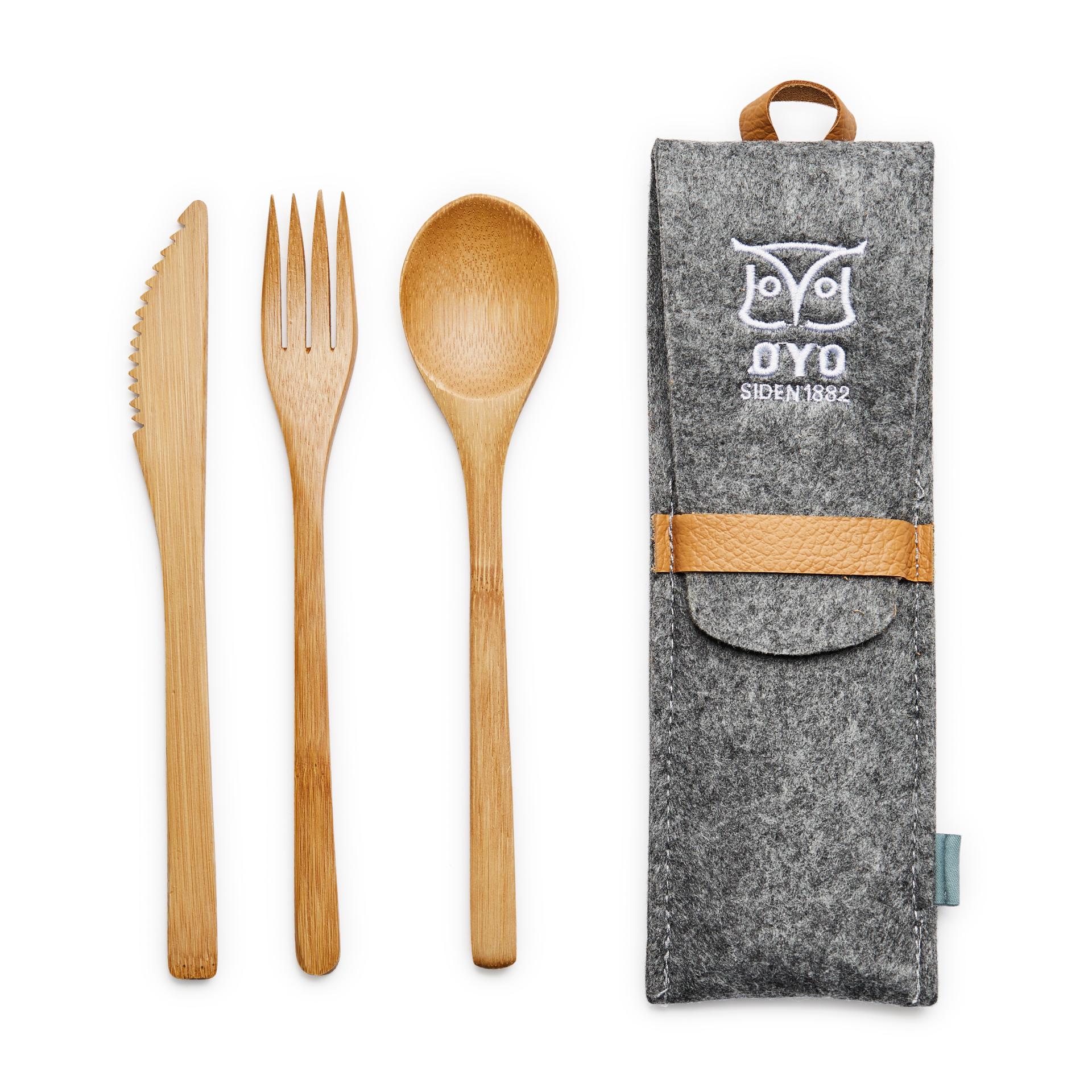 Øyo TURTAGRØ - Holzbesteck Set (3 Teilig)