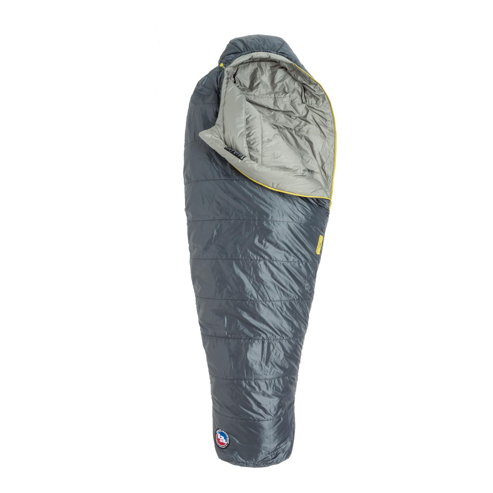 Big Agnes Anthracite (FireLine Pro Recycled) - 20 (- 6 °C) - Kunstfaserschlafsack