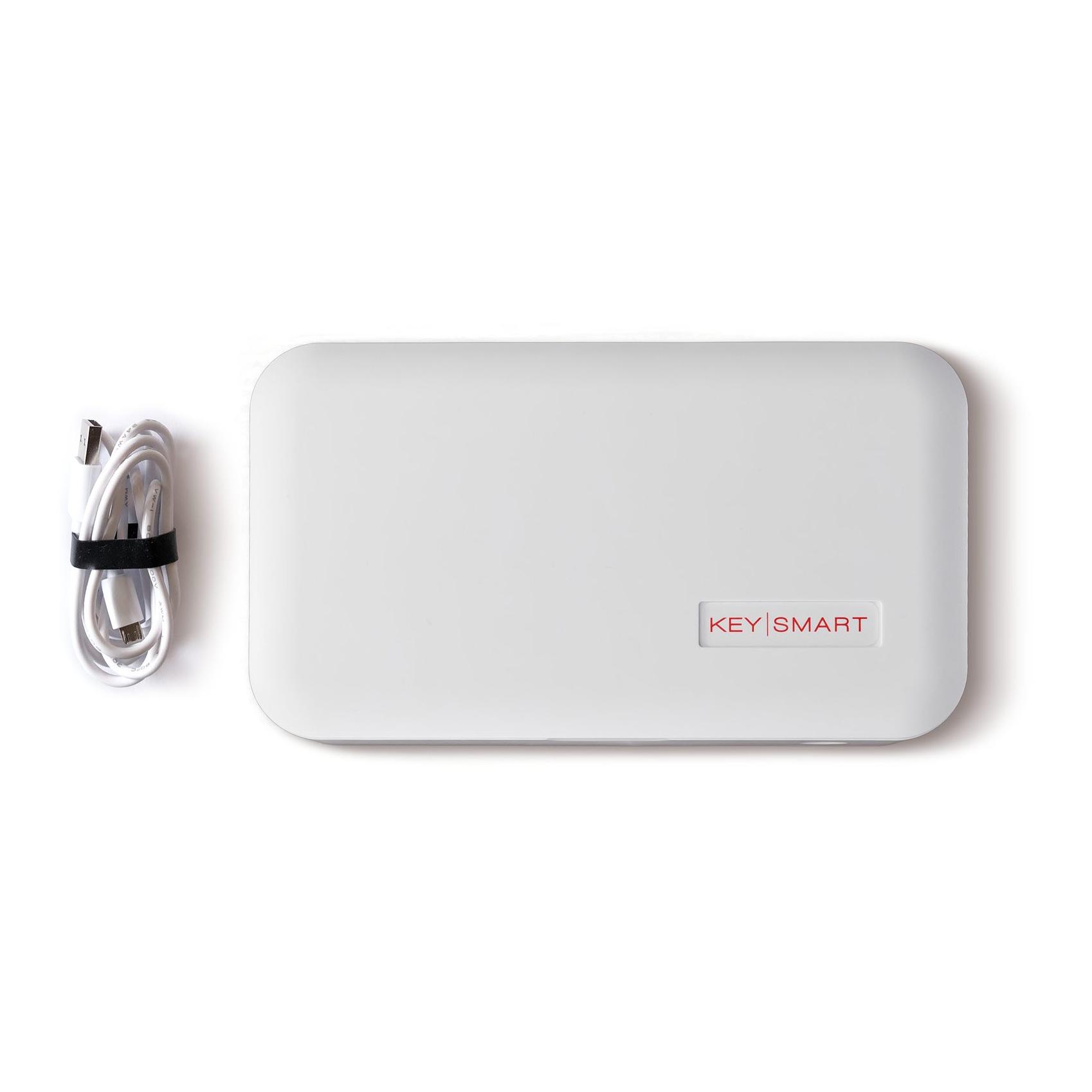 KeySmart CleanTray | stérilisant lumière UV - Blanc