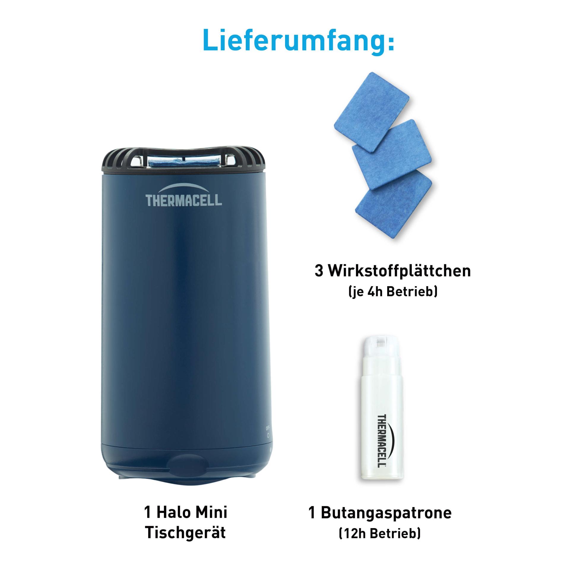 Thermacell Mückenschutzgerät HALOmini - Navy