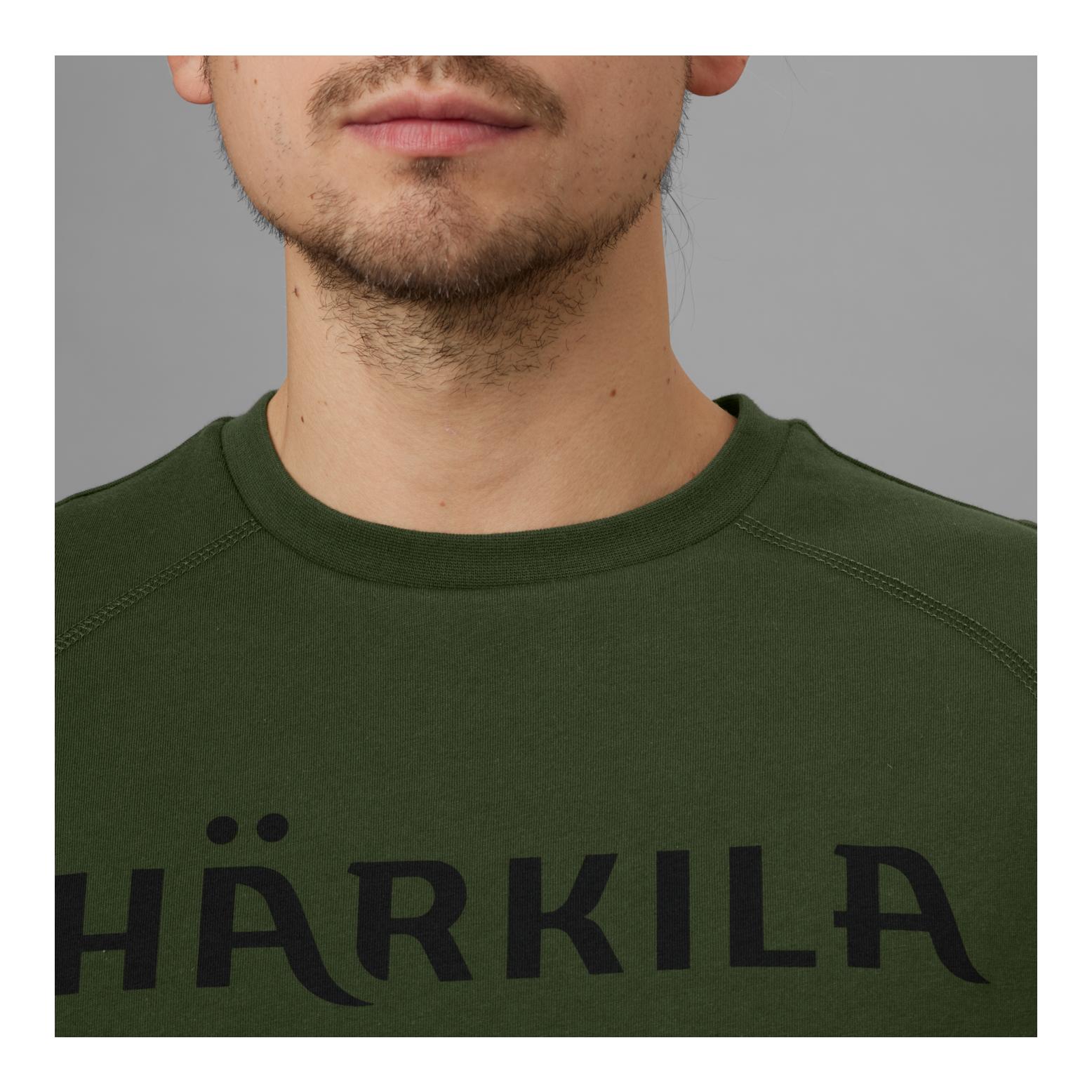 Härkila Logo T-Shirt 2er-pack - Duffel green/Phantom