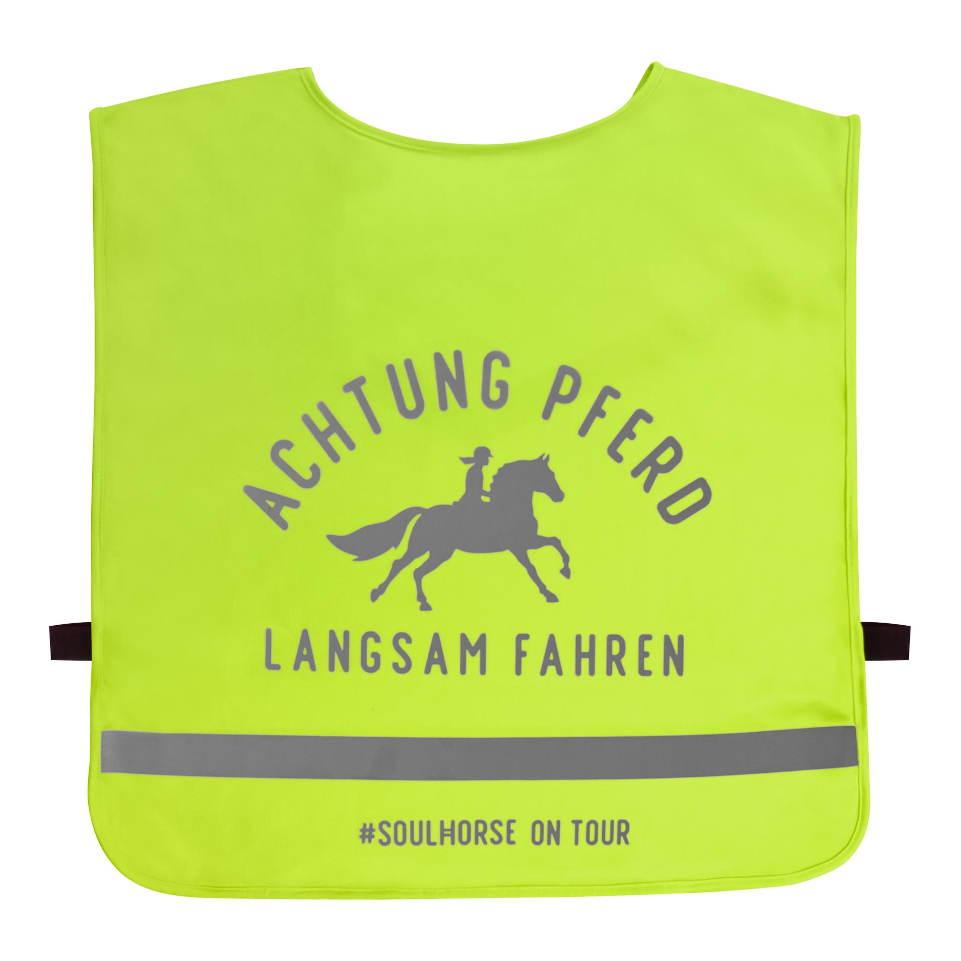 Soulhorse Warnweste "Achtung Pferd"