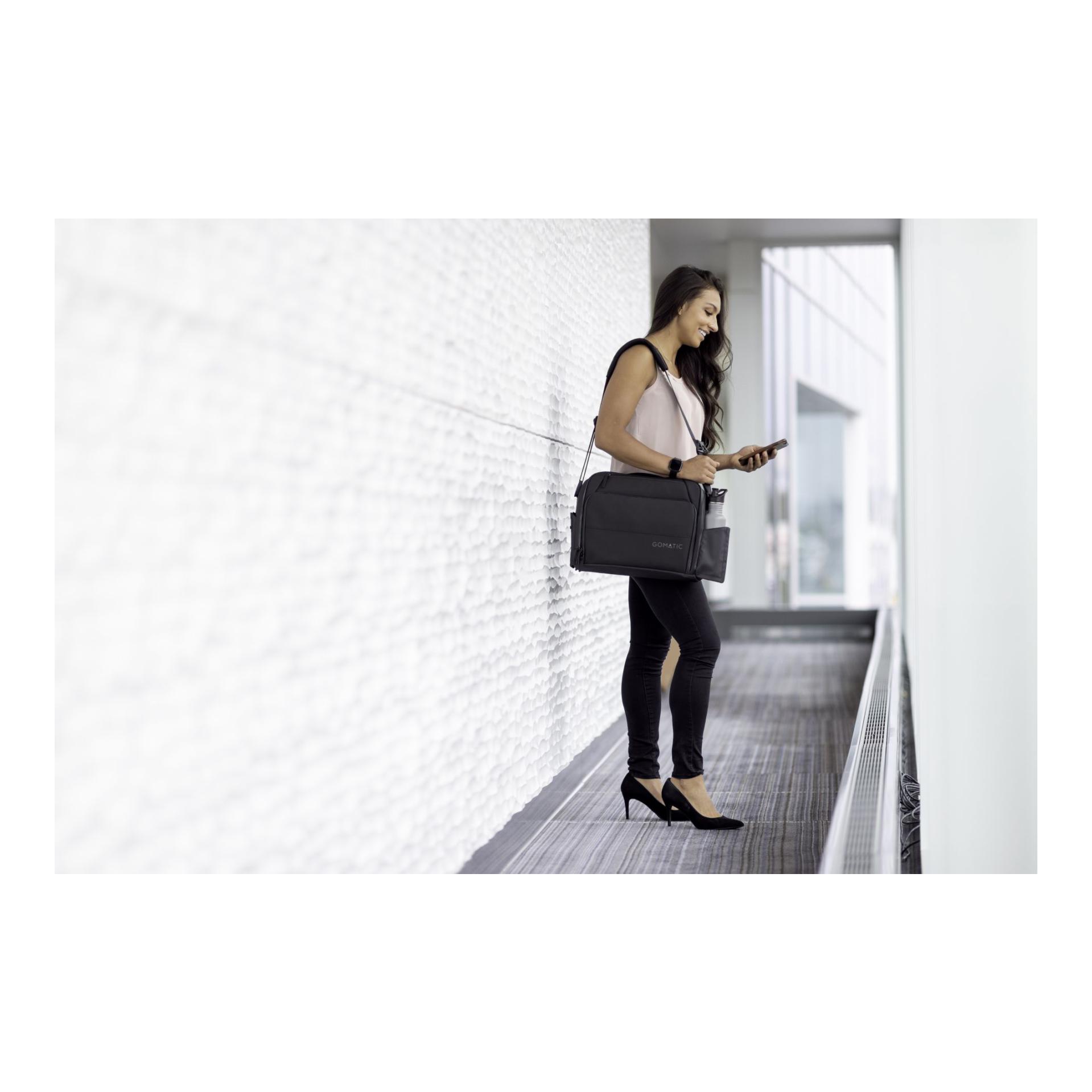 Gomatic Messenger Bag - Schwarz