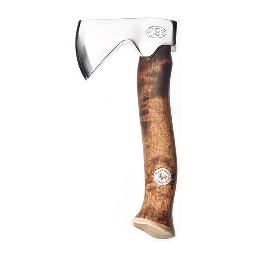 Karesuando Vuogas Aksu - Jagdaxt mit Lederscheide