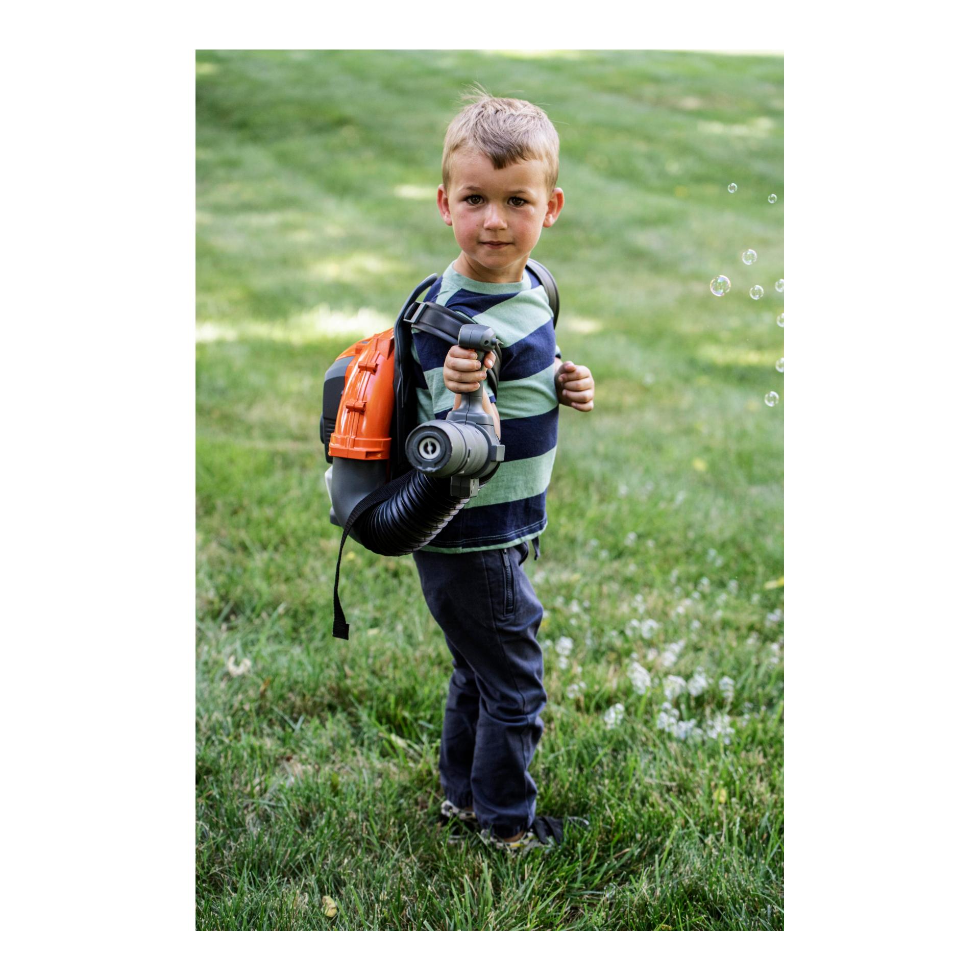 Spielzeug-Seifenblasen Laubbläser