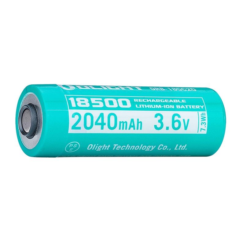 Olight Batterie 18500 2040 mAh pour Odin Mini – bleu