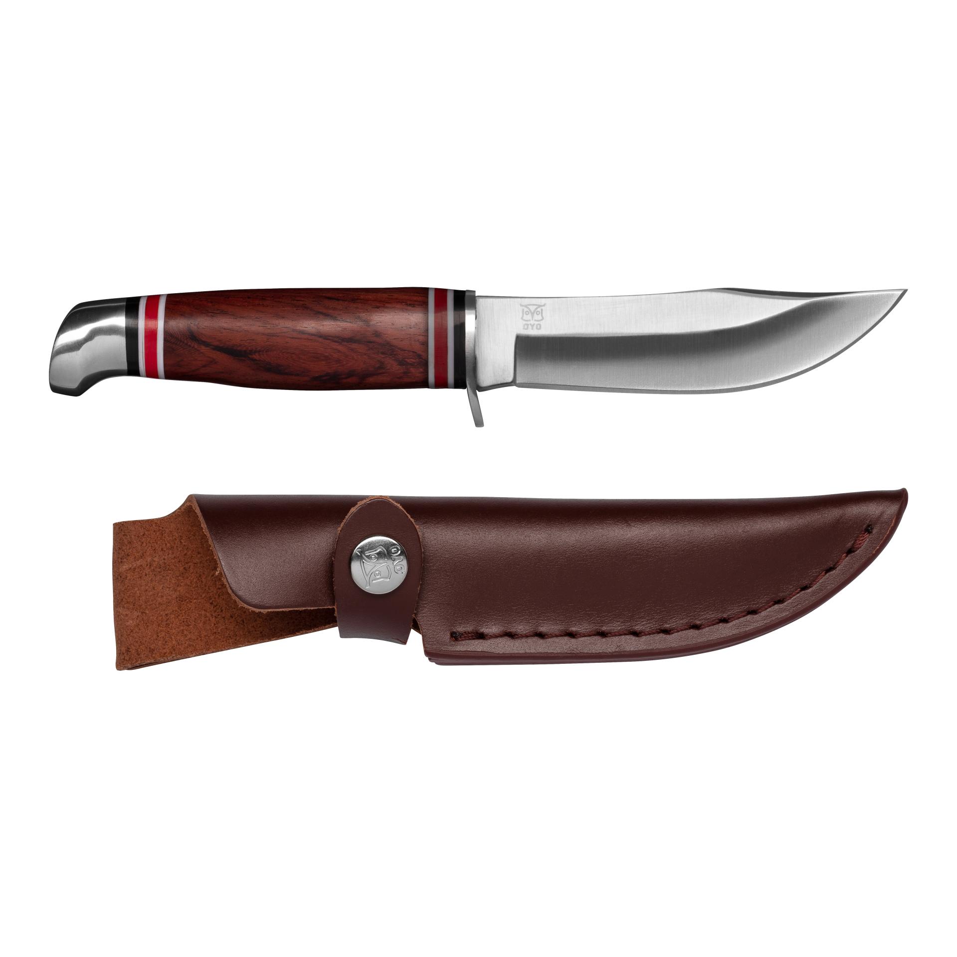 Øyo GEILO - Jagd/Outdoormesser mit Lederscheide