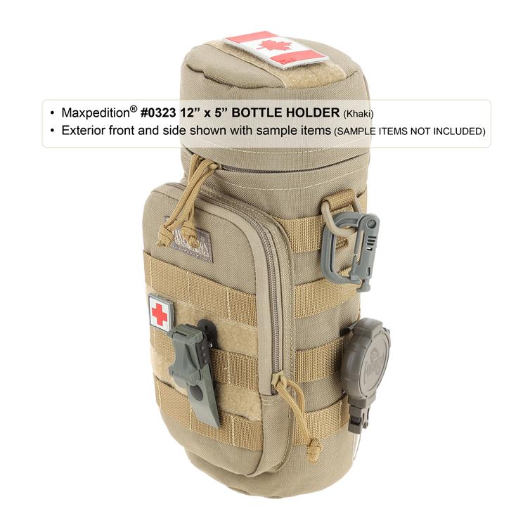 Flaschenhalter (30.5 x 12.7cm) - Khaki