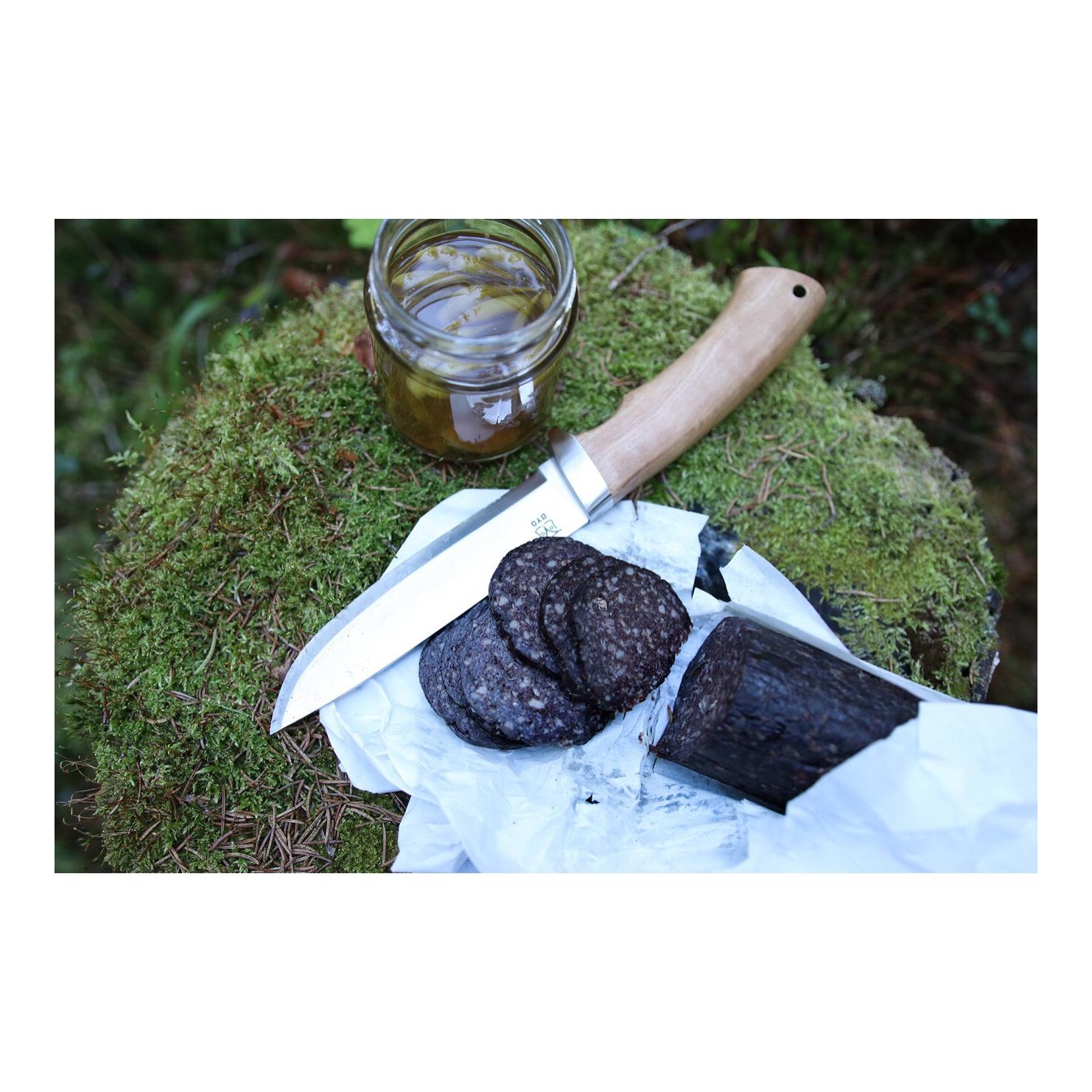 Øyo RONDANE - Jagd/Outdoormesser mit Lederscheide