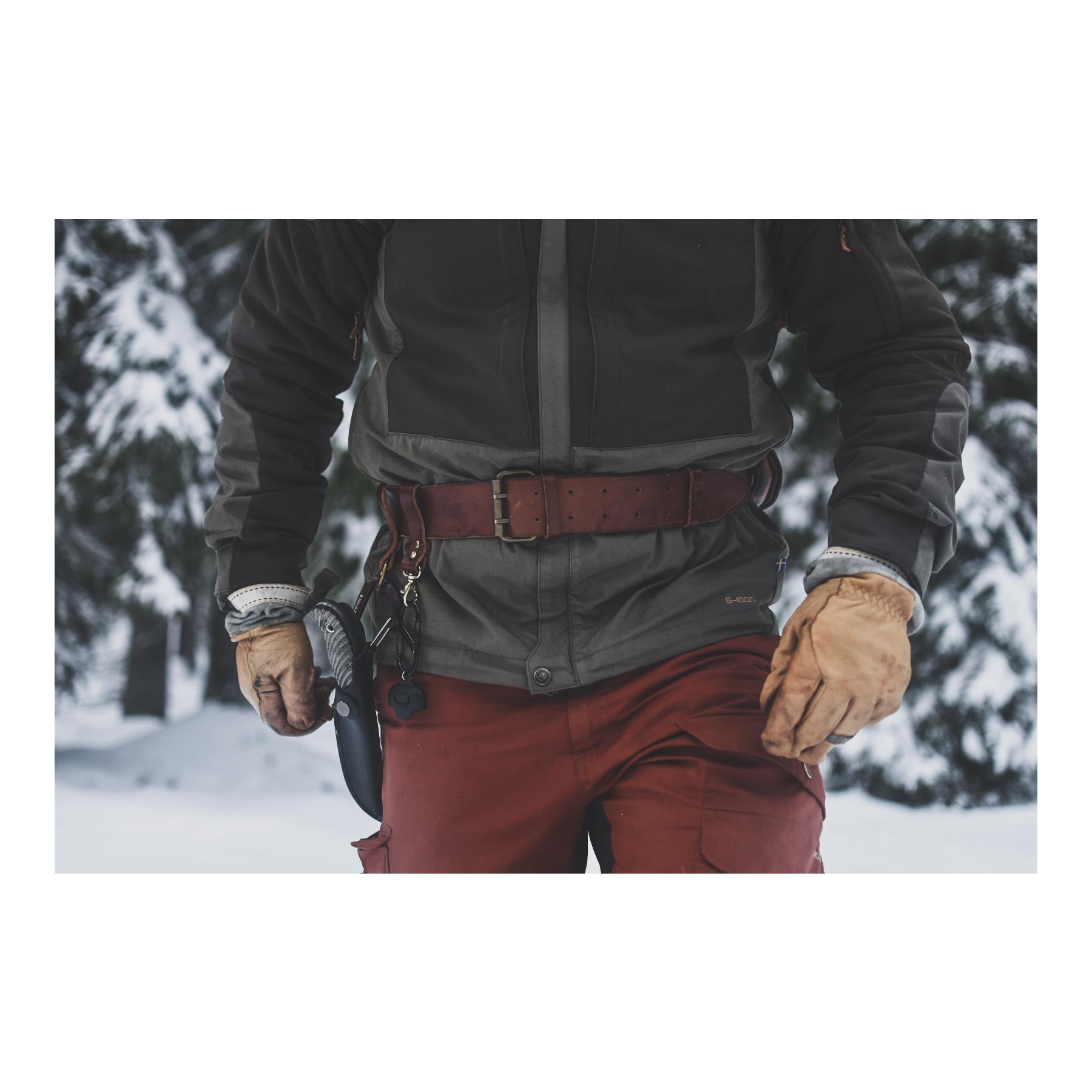 Øyo NORDIC HUNTING - Jagdmesser mit Lederscheide(Full Tang)