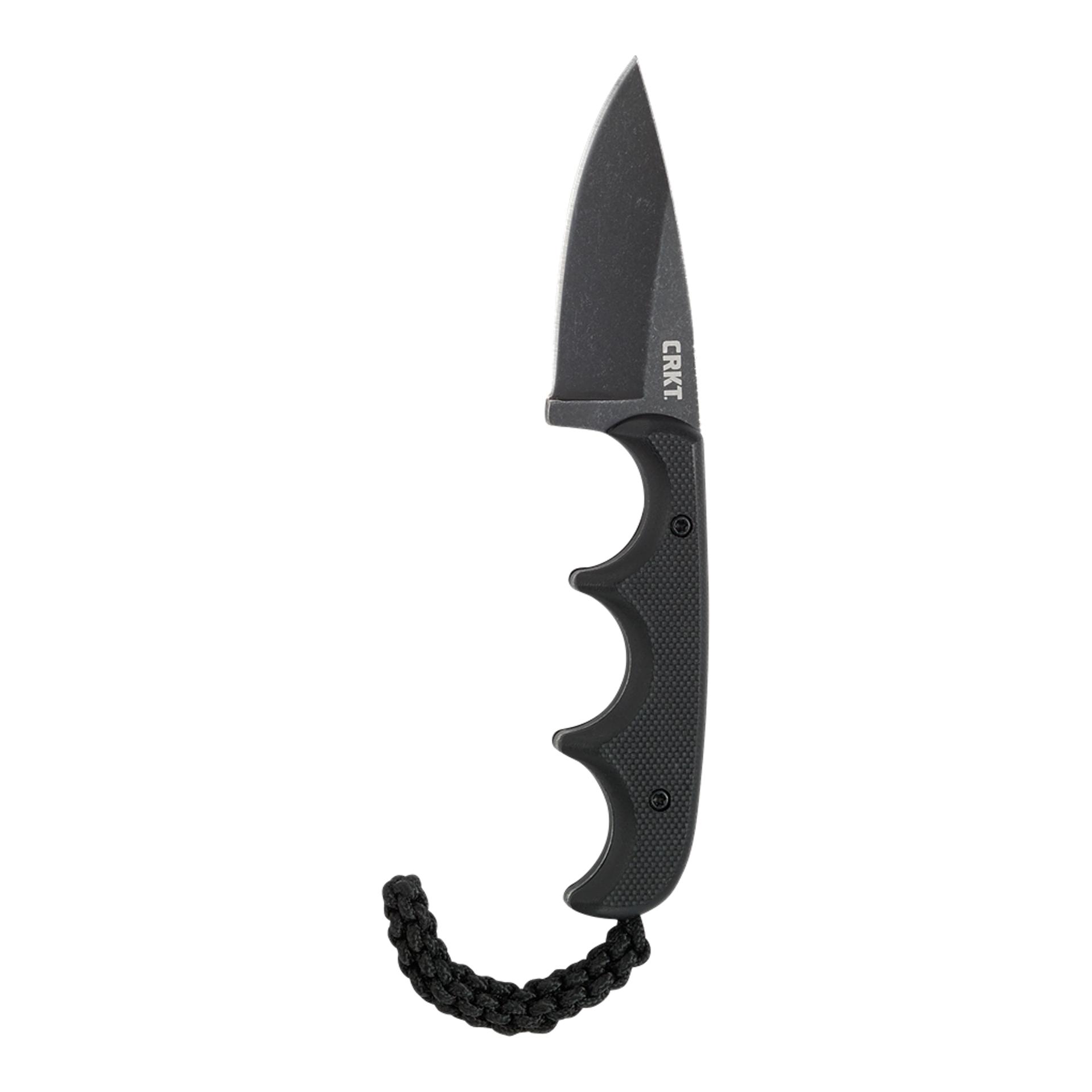CRKT Minimalist® - Drop Point Black - EDC/Einsatzmesser mit Thermoplastic Scheide