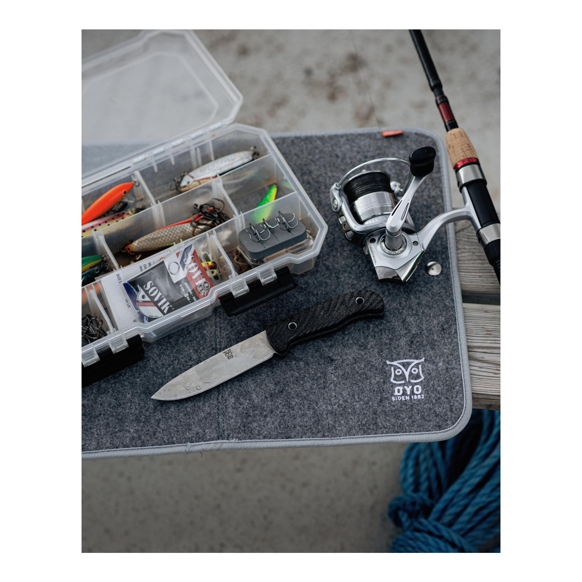 Øyo NORDIC HUNTING - Jagdmesser mit Lederscheide(Full Tang)