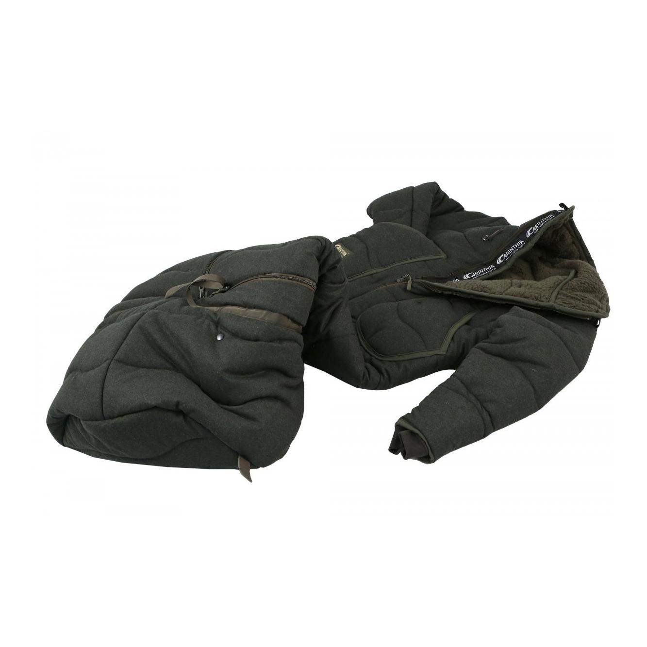 Carinthia Ansitzjacke & Fussteil Webpelz G-Loft - oliv