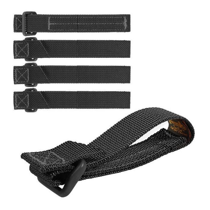 Maxpedition TacTie Befestigungsband 12.5cm (4er Pack) - Schwarz