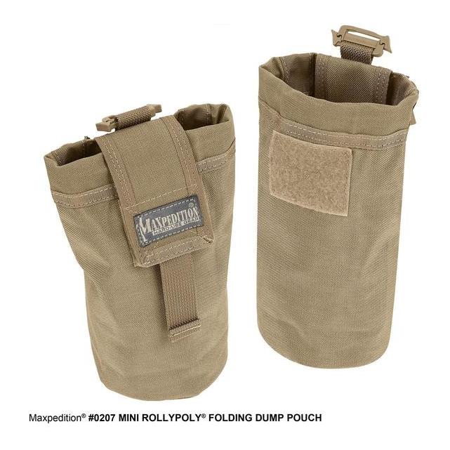 Mini-Rollypoly Falttasche - Wolfgrau