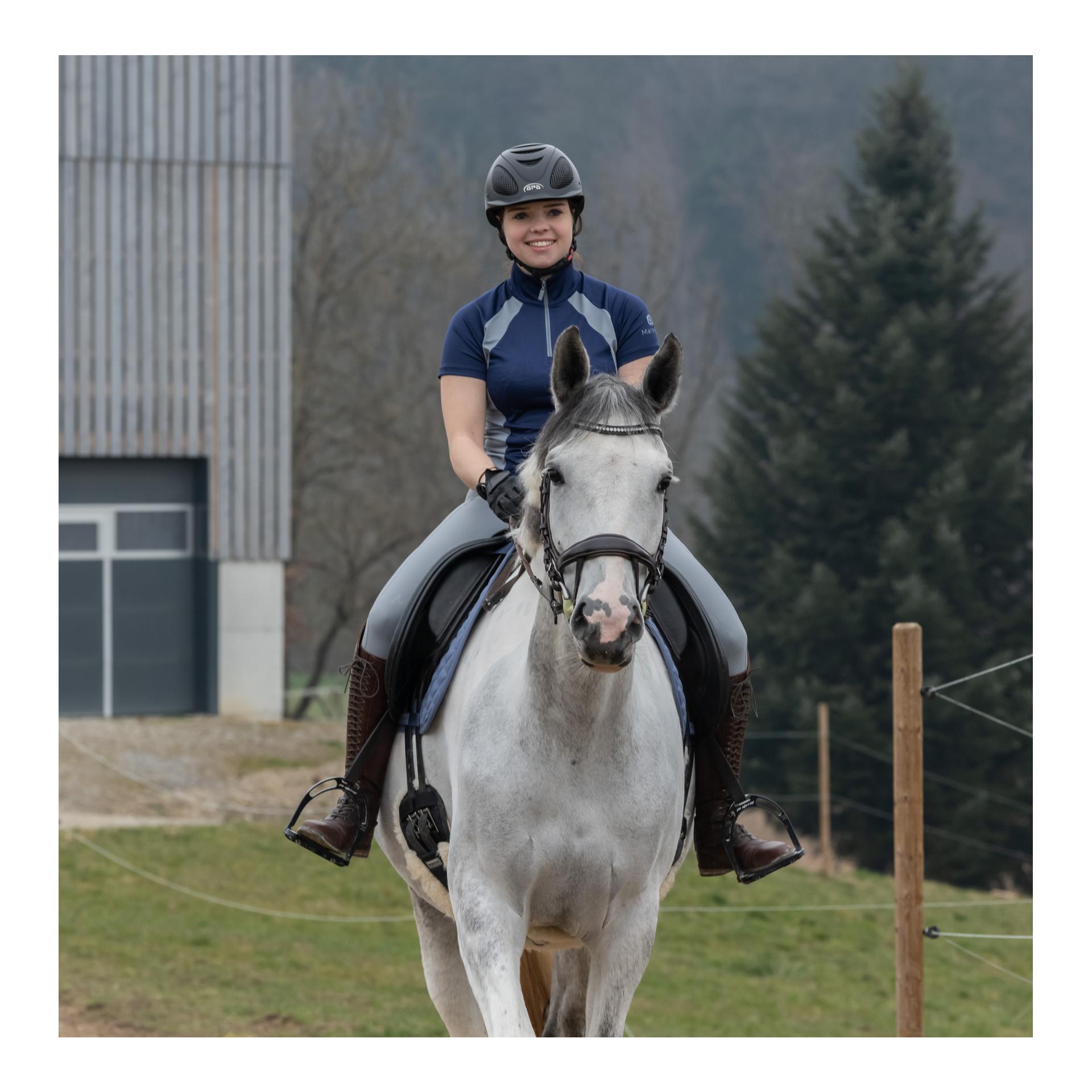Marengo Legging d’équitation Cool Summer grip genoux femmes