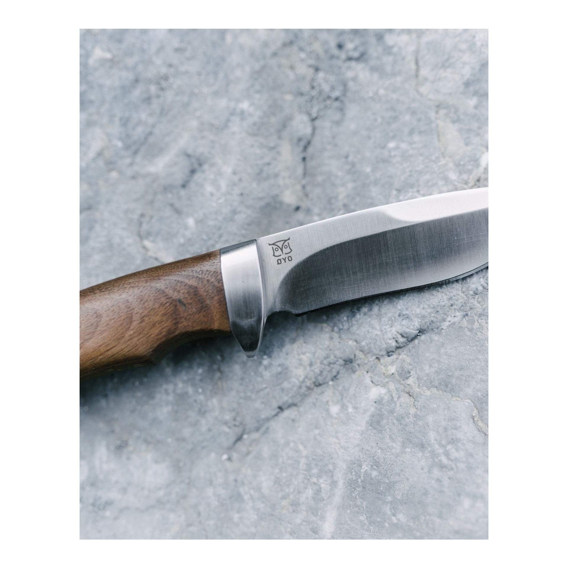 Øyo HALLINGSKARVET - Jagd/Outdoormesser mit Lederscheide