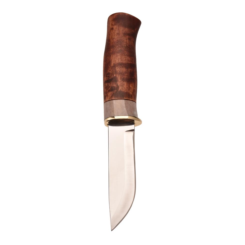 Karesuando Bäver 8 - Jagdmesser mit Lederscheide