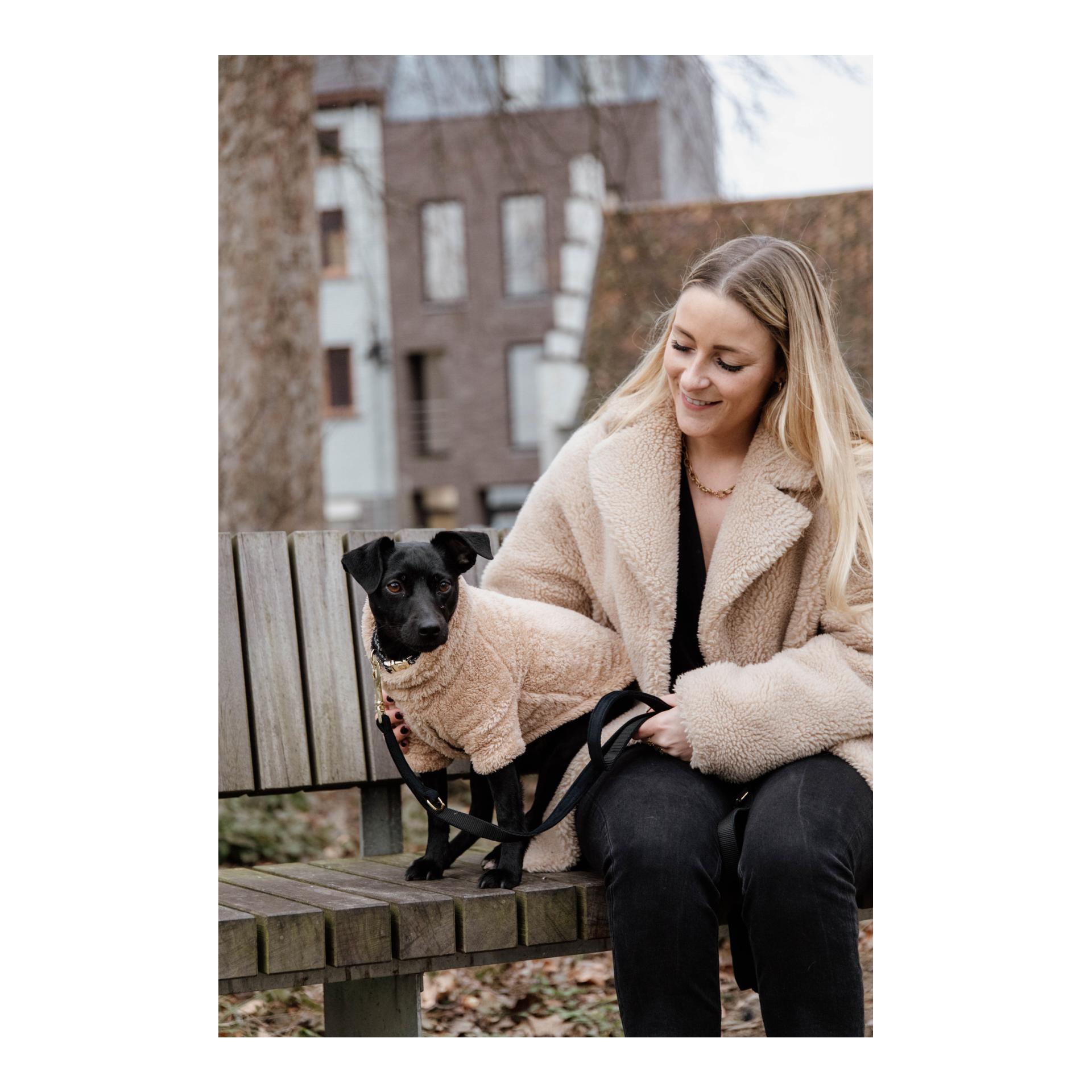 Kentucky Dogwear Hundepullover Teddy Fleece - beige