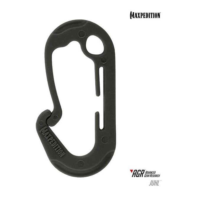 Maxpedition J Utility Hook Large (4er- Pack) Karabiner - Schwarz