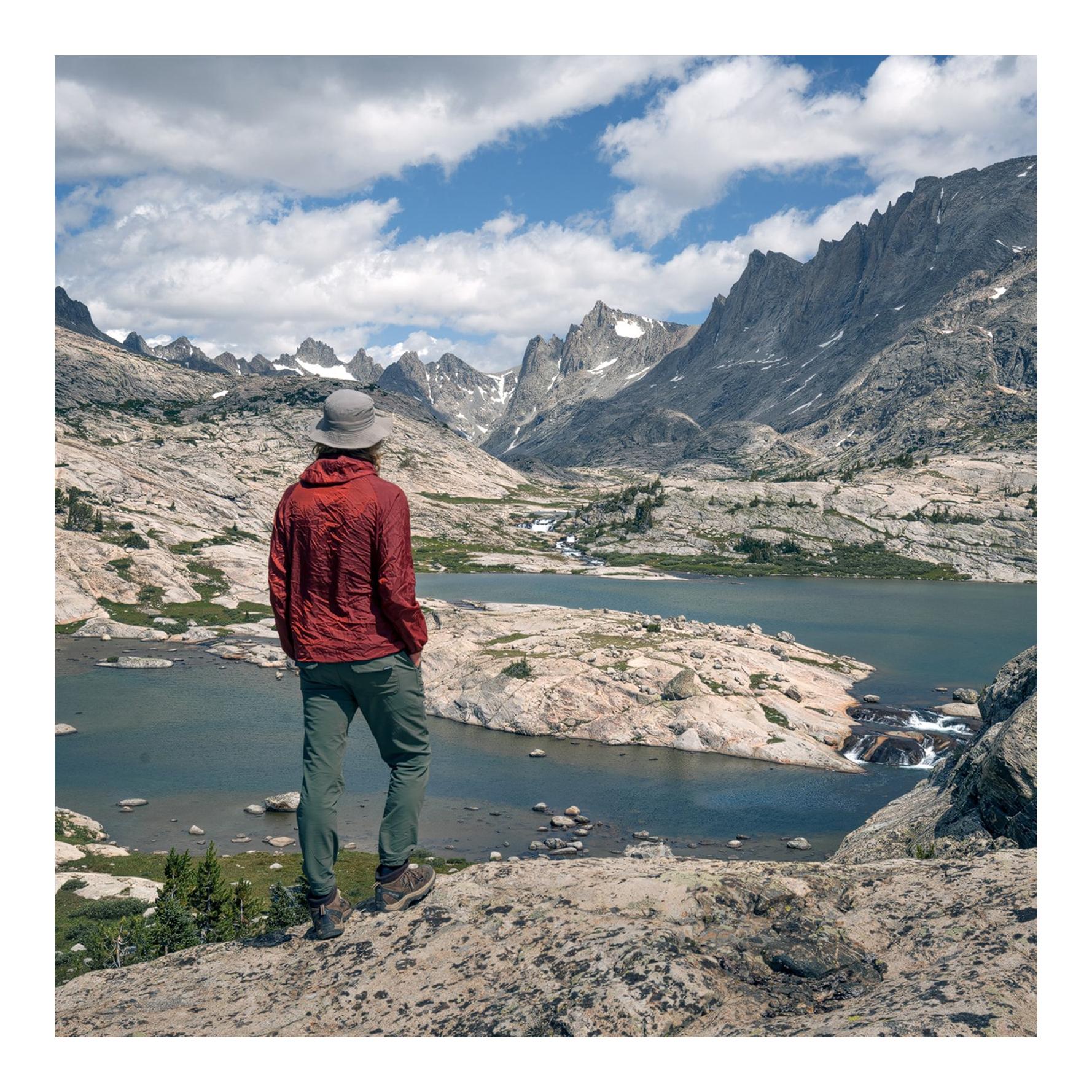 coalatree Whistler Windbreaker Jacke - Rot